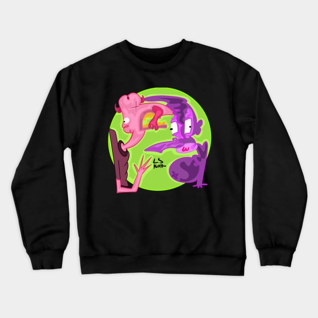 Noses Crewneck Sweatshirt by Lbkush